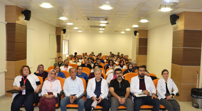 Harran Üniversitesi Hastanesi'nde Afet Alarmı! Personel Eğitime Alındı