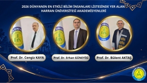 Harran Üniversitesinden dünya çapında bilim başarısı!