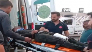 Kamyonete arkadan çarptı! Şanlıurfa'da motosiklet sürücüsü ağır yaralı