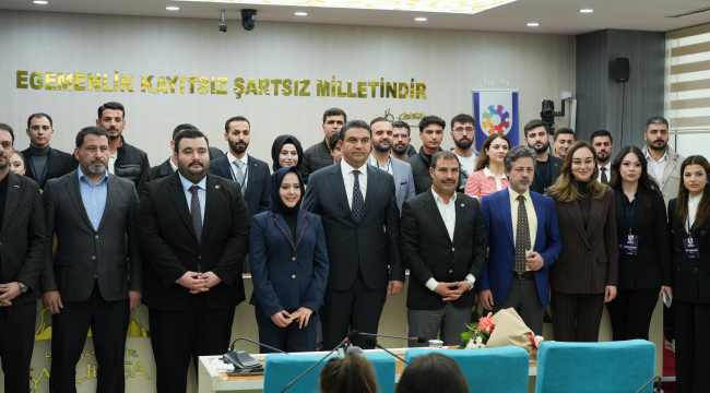 Şanlıurfa Büyükşehir Belediyesi Gençlik Meclisinde Yeni Başkan Belli Oldu