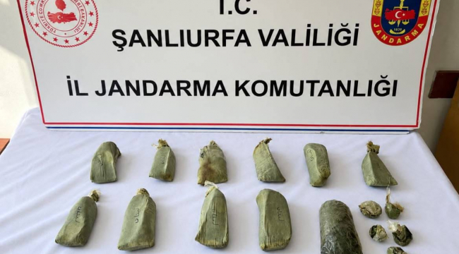 Şanlıurfa'da Bir Eve Operasyon! 16 Paket Uyuşturucu Ele Geçirildi