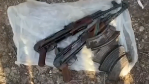 Şanlıurfa'da büyük operasyon! Kalaşnikof ve G-3'ler ele geçirildi