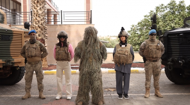 Şanlıurfa'da jandarmadan üniversite kampüsünde farkındalık çalışması