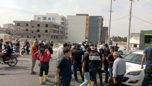 Şanlıurfa'da Korkutan Kaza! Motosiklet Sürücüsü Yola Savruldu