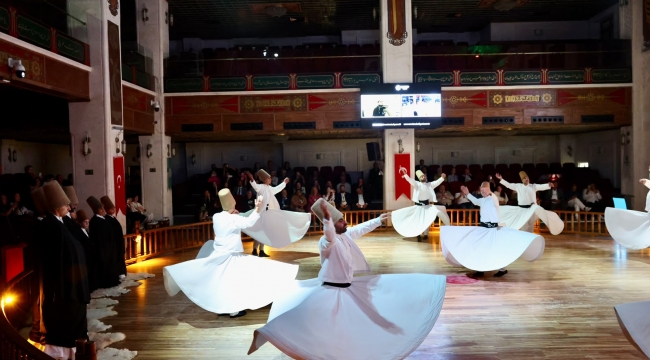 Şanlıurfa'da Tasavvuf Musikisi Ve Semazenlerden Unutulmaz Gösteri