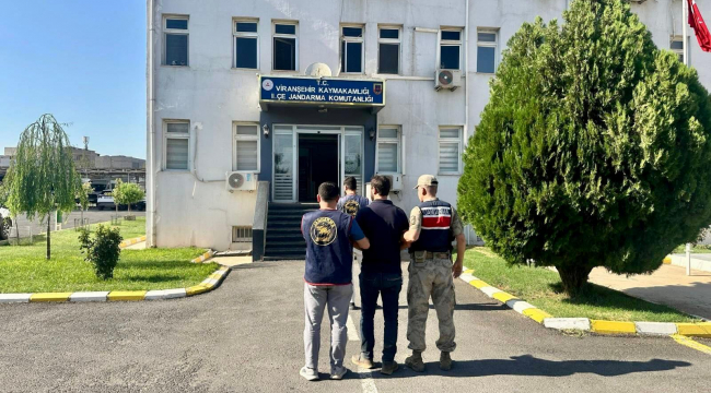 Şanlıurfa'da Yağma Suçundan Aranıyordu! Jandarma Yakaladı