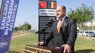 Şanlıurfa İle Pitești Arasında Dostluk Fidanları Toprakla Buluştu