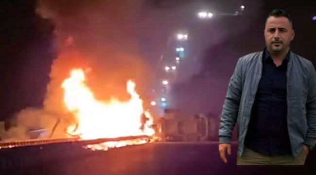 Viranşehir-Kızıltepe Yolunda Facia! Tanker Sürücüsü Kurtarılamadı