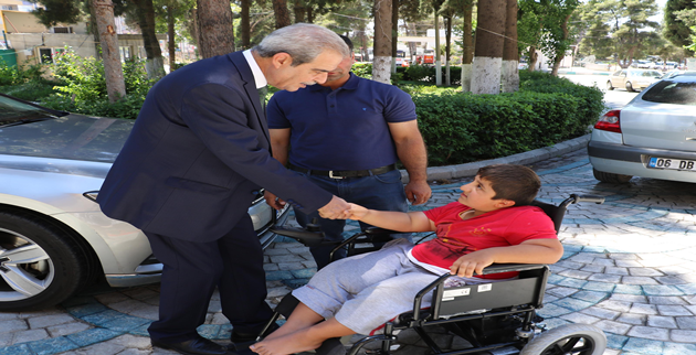 11 Yaşındaki Mehmet'in İsteği Haliliye Belediyesi İle Gerçekleşti