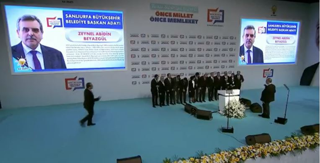 AK Parti Şanlıurfa Büyükşehir Belediye Başkan Adayı Beyazgül Oldu