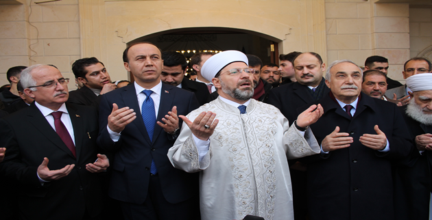 Bakan Fakıbaba ve Diyanet işleri başkanı Erbaş açılışını gerçekleştirdi