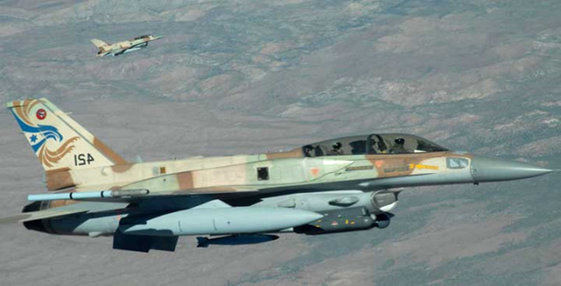 İsrail Uçağı Düşürüldü