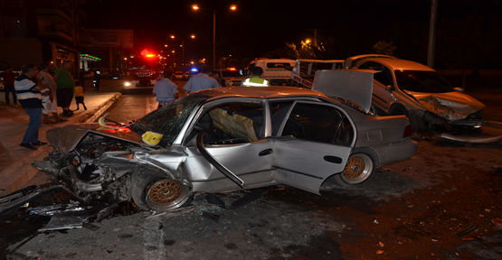 Karaköprü'de feci kaza, 6 yaralı