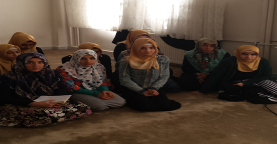 Kur'an Kursu öğrencilerine aile eğitim programı verildi