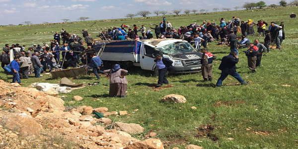 Şanlıurfa'da feci kaza, 4 ölü, 9 yaralı
