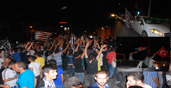 Şanlıurfa'da Şampiyon Beşiktaş Kutlaması