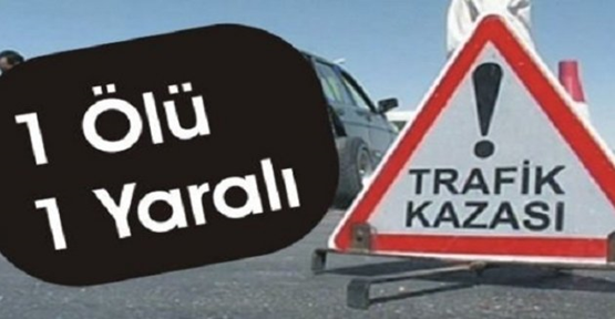 Şanlıurfa'da Trafik Kazası 1 Ölü, 1 Yaralı