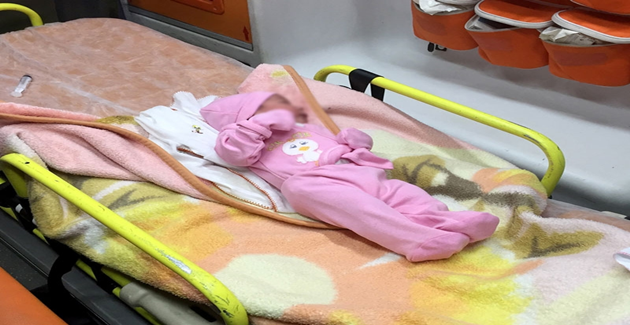 Şanlıurfa'da yol kenarına bırakılmış 5 günlük bebek bulundu