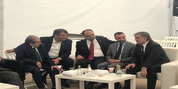 Urfa Belediye başkanları Gül''e taziyelerini ilettiler