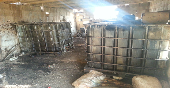 Urfa'da 450 litre kaçak akaryakıt ele geçirildi