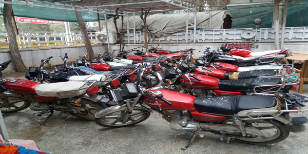 Urfa'da 80 çalıntı motosiklet yakalandı