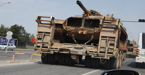 Urfa'da askeri hareketlilik devam ediyor