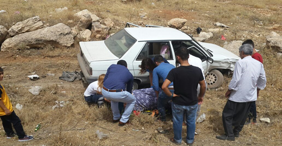 Urfa'da bayram ziyaretine giden aile kaza yaptı