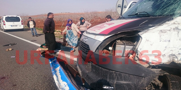 Urfa'da Feci Kaza, 1 ölü, 4 yaralı