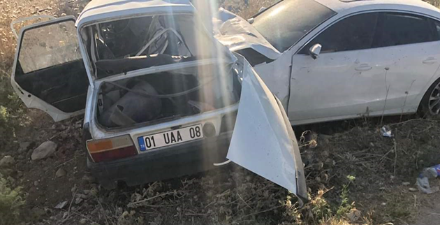 Urfa'da iki otomobil çarpıştı, 2 ölü 