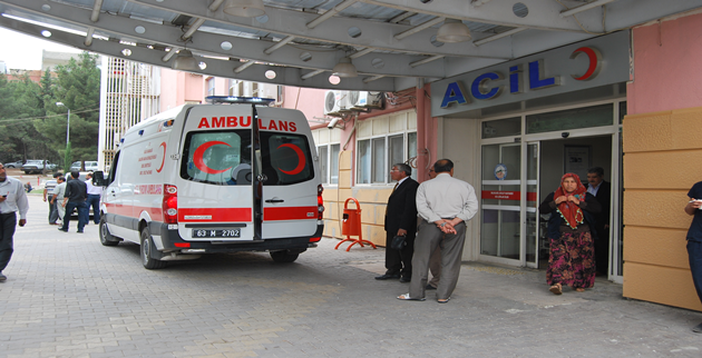 Urfa'da İnşaat Düşen İşçi Yaralandı