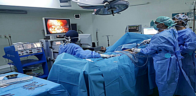 Urfa'da kapalı apandis ameliyatı yapıldı