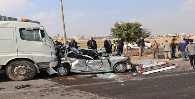 Urfa'da Kazalara Davetiye Çıkaran Kavşak"