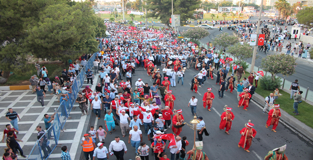 Urfa'da "'Milli Birlik Yürüyüşü' 