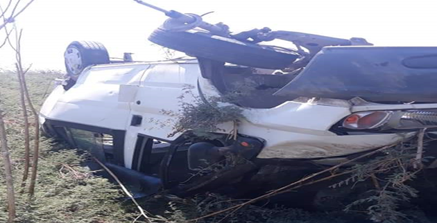 Urfa'da Minibüs Takla Attı,  5 Yaralı