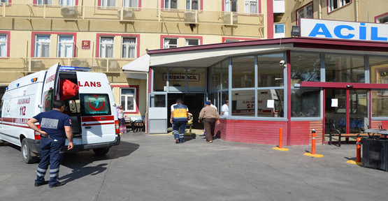 Urfa'da sıkışmalı kaza,1 ölü