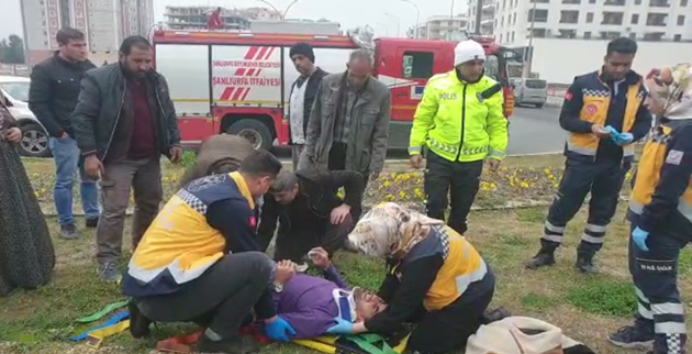 Urfa'da trafik kazası, 6 yaralı