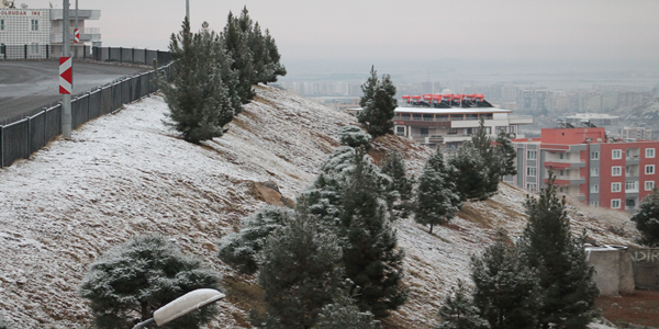 Urfa'ya kar yağdı