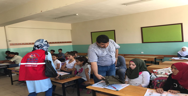 Yenişehir Gençlik Merkezi Suriyeli Çocukları Unutmadı 