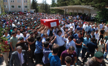 15 Gün Önce Göreve Başlayan Şehit Polis Memleketine Uğurlandı