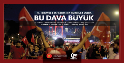 15 Temmuz Demokrasi Ve Milli Birlik Günü