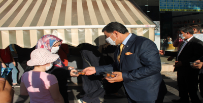 15 Temmuz şehitleri anısına lokma dağıtıldı