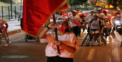 15 Temmuz şehitleri anısına "Sancak koşusu" yapıldı