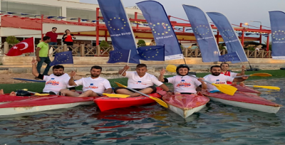 2.Avrupa Spor Festivali'nde Kano Yarışı gerçekleştirildi