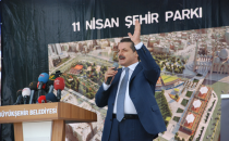 35 milyon dolarlık parkın temelini Bakan Çelik attı