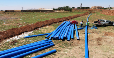 422 Bin Metre İçme Suyu Hattı Döşendi