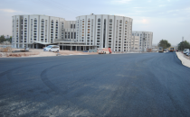 800 Yataklı Eyyübiye Devlet Hastanesi Önü Asfaltlandı