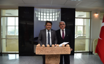 AB Bakan Yardımcısı Şahin Vali Tuna'yı Ziyaret Etti