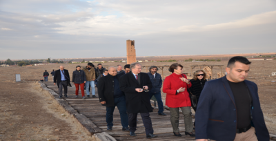 AB Türkiye Delegasyonu Başkanı Berger, Harran Gezdi