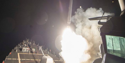 ABD Suriye'yi Vurdu: Kimyasal Tesislere 100'den Fazla Füze Atıldı