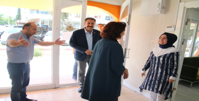 Açanal, Esnafı Ziyaret Etti